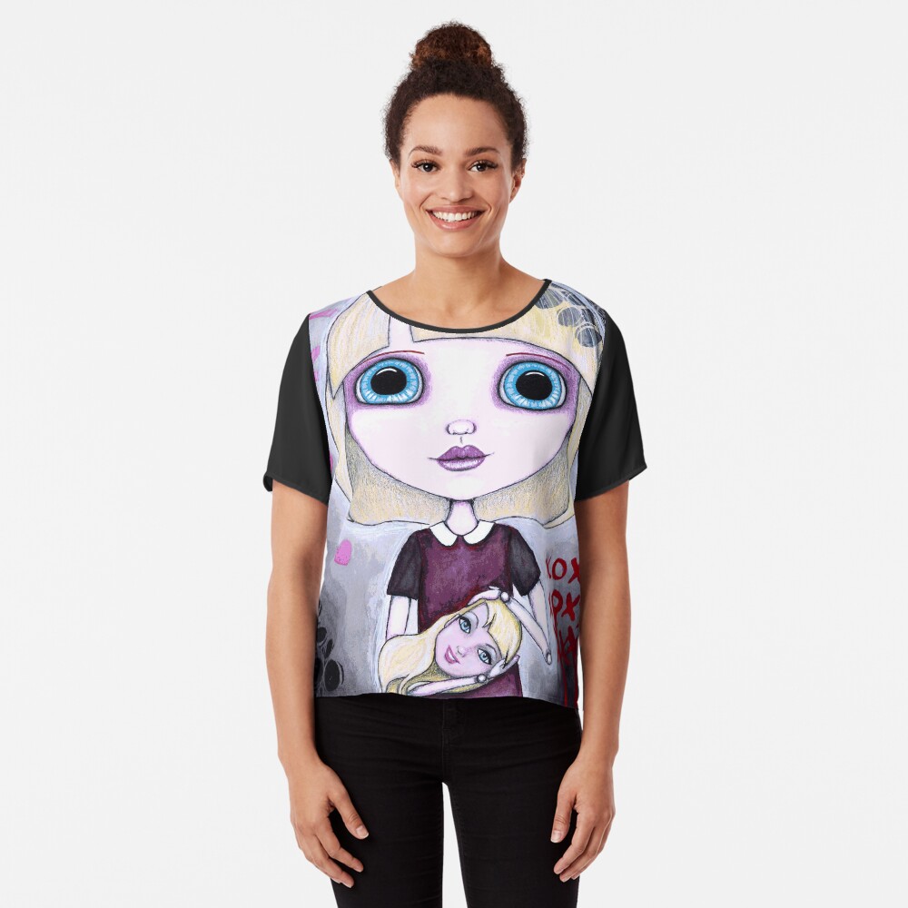 Number One Fan (Full Color Version) Chiffon Top