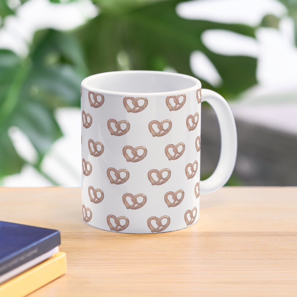 Brezel - Düsseldorf lleva Umlaut blog Taza de café