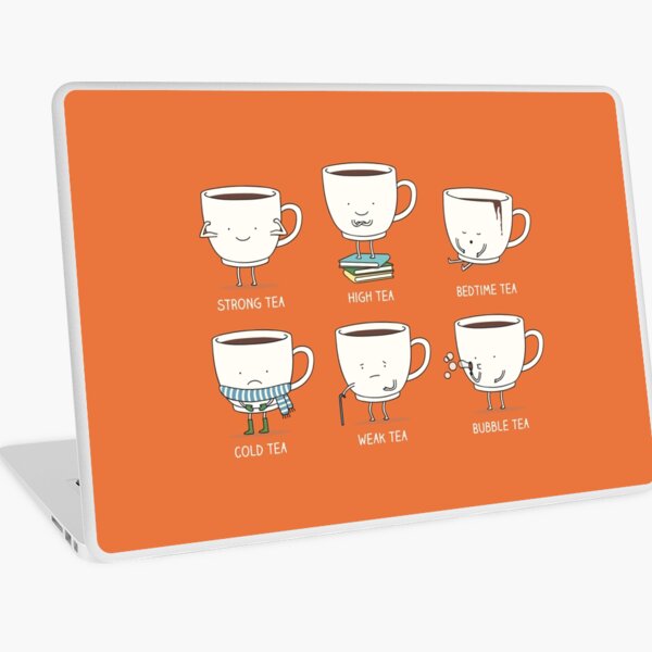 Types of tea Laptop Skin