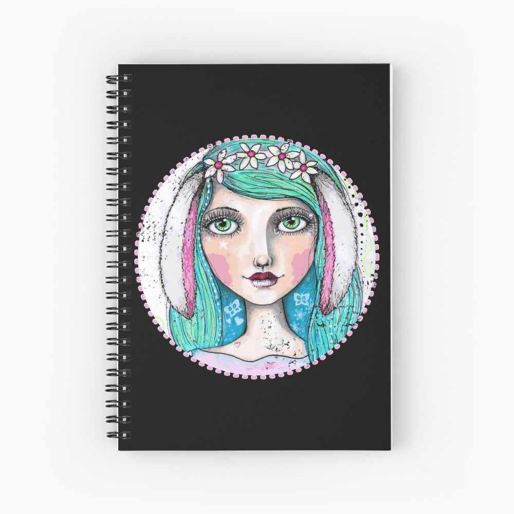 Item preview, Spiral Notebook designed and sold by LittleMissTyne.