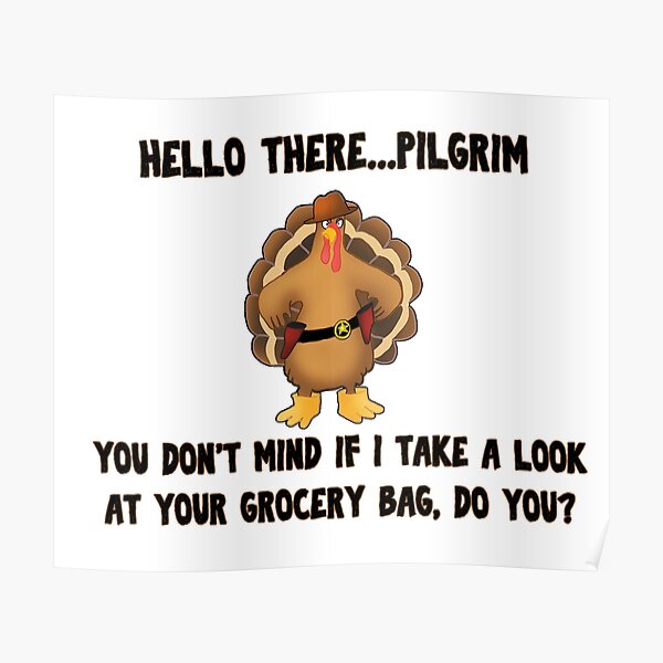 Hello pilgrim Poster