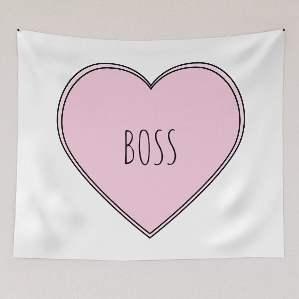 Item preview, Boss Heart designed and sold by teesaurus.
