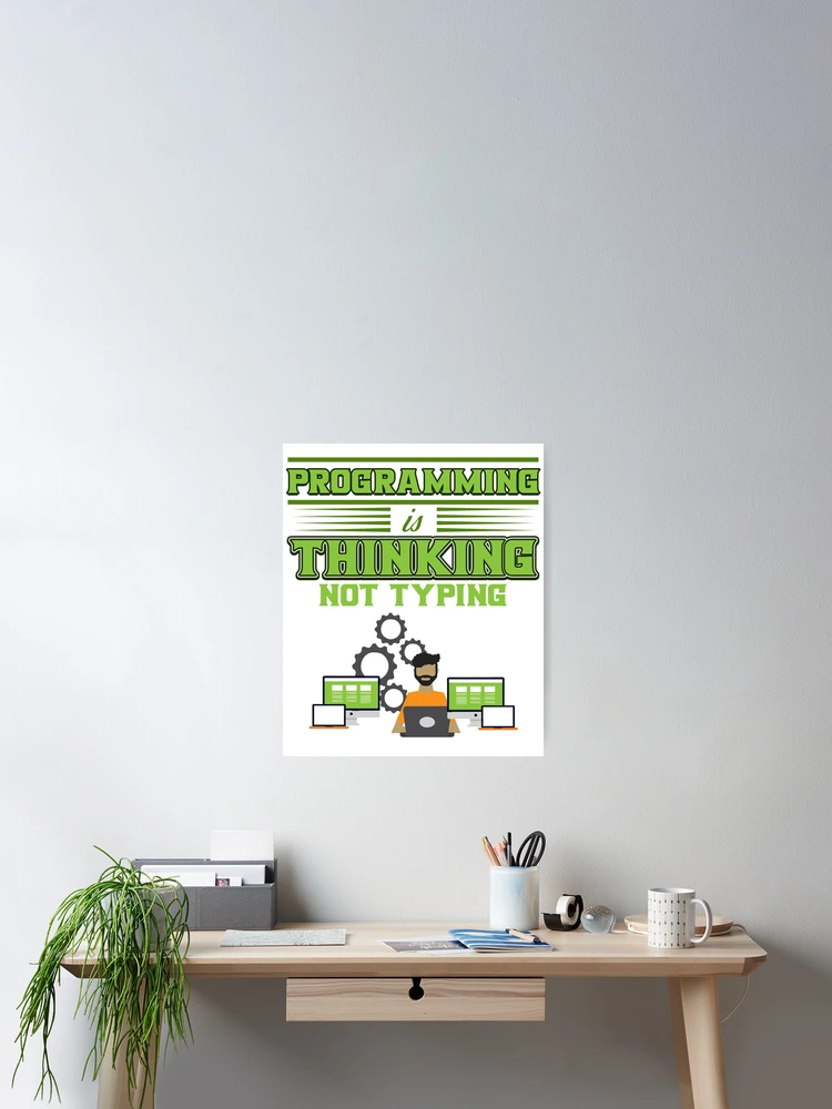 Thumbnail 2 of 3, Poster, Programmer developer computer scientist gift designed and sold by design2try.