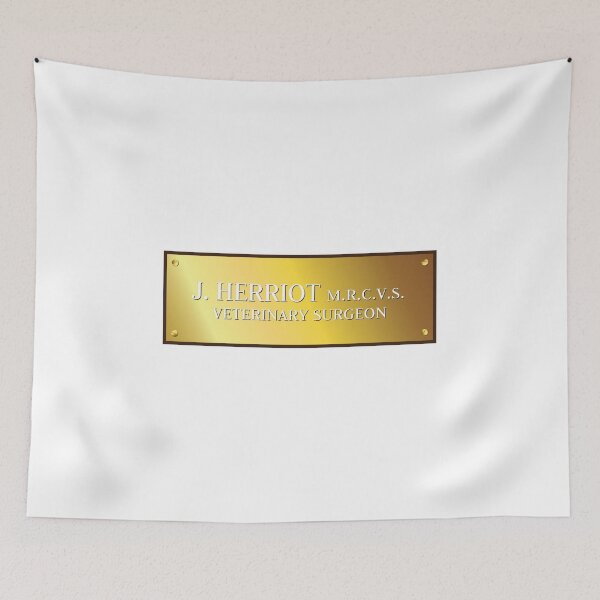 Item preview, J. Herriot MRCVS designed and sold by Off the Box.