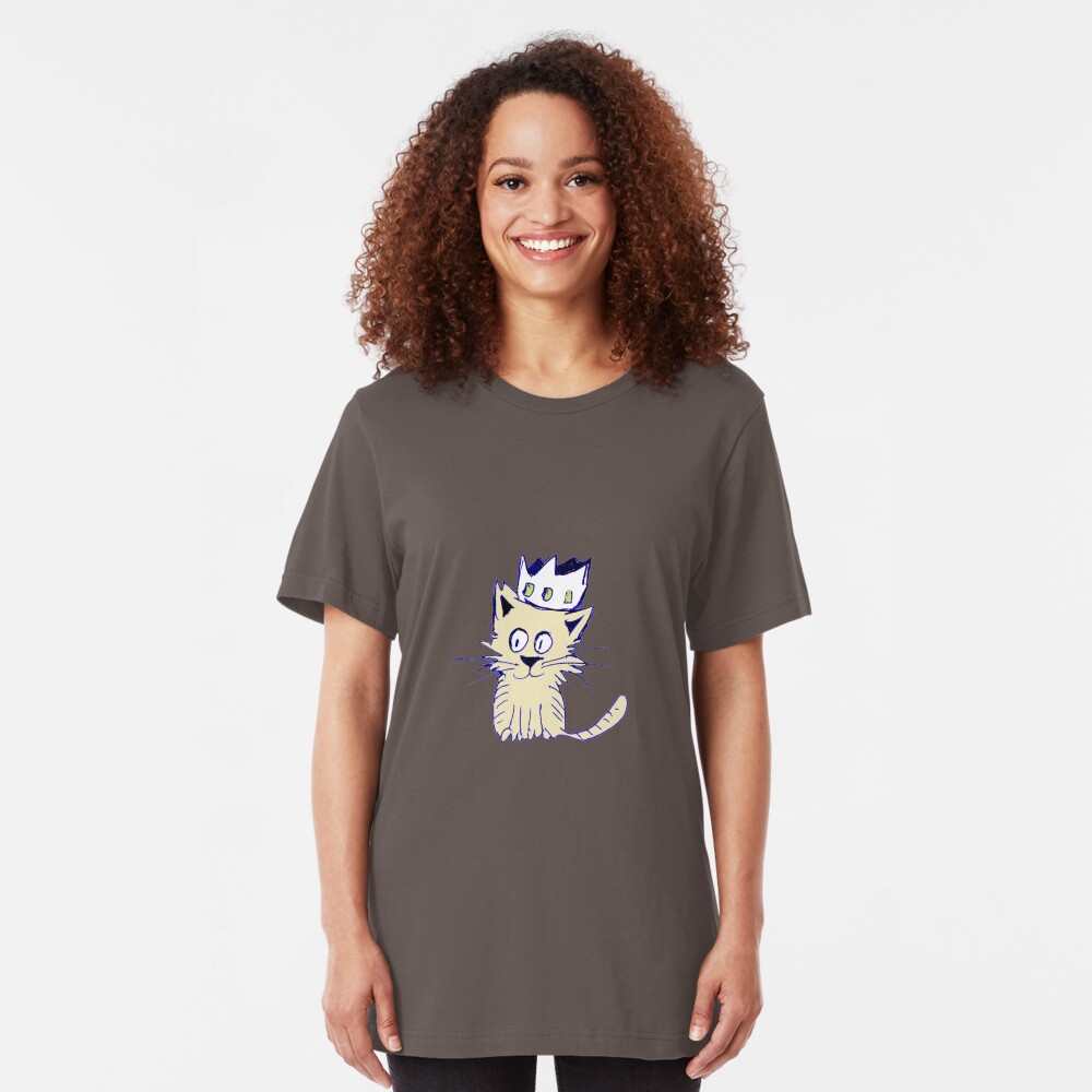 King of cats Slim Fit T-Shirt