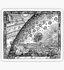 Flammarion Engraving Sticker