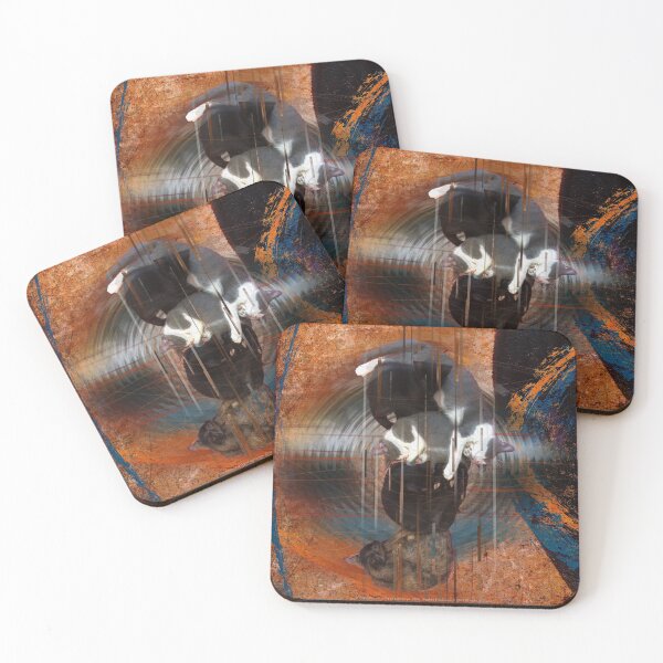 Item preview, Five Kittens in a Digital Landscape designed and sold by StudioBoomBoom.