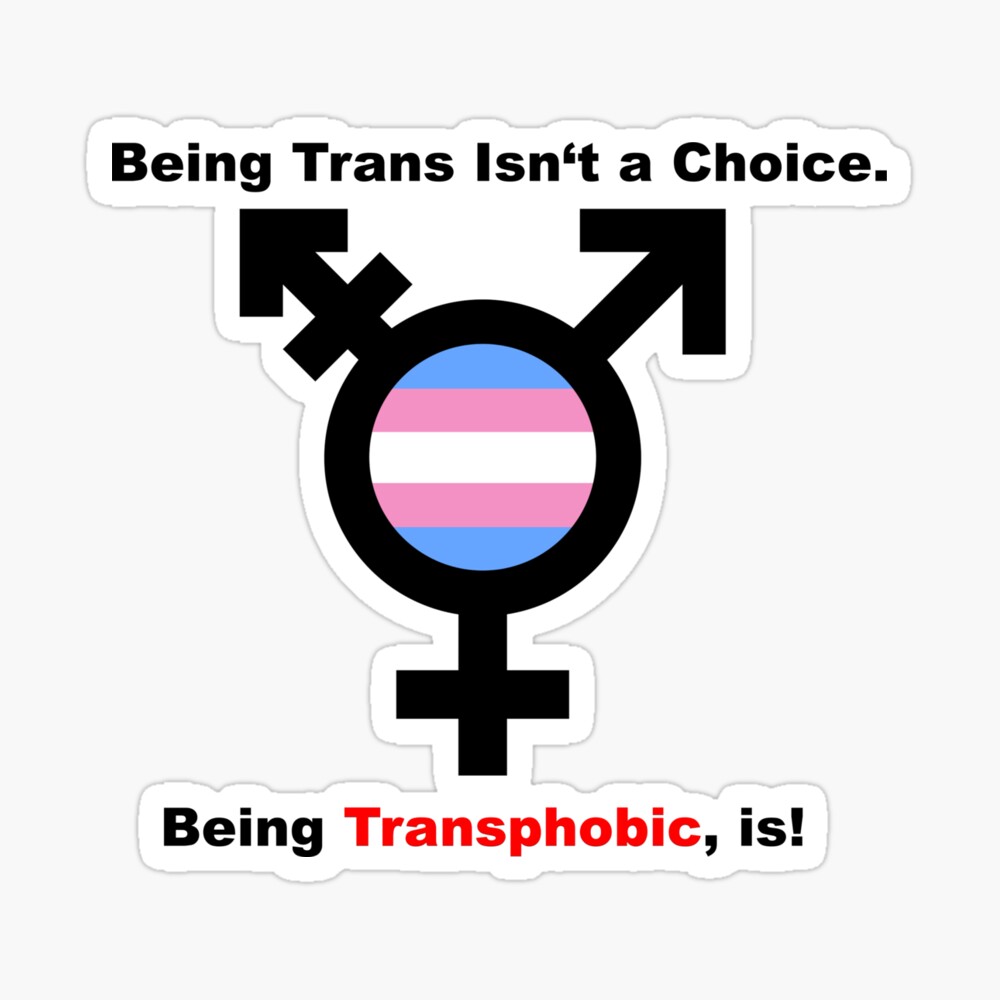 Transgender Symbol Trans Flag And Quote Gift Idea Photographic Print By Jamesandluis Redbubble