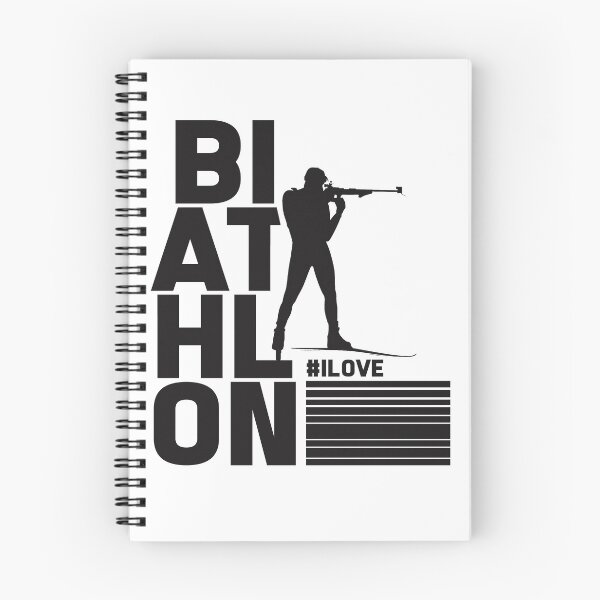 Item preview, Biathlon biathlete skiing shooting sport gift designed and sold by design2try.