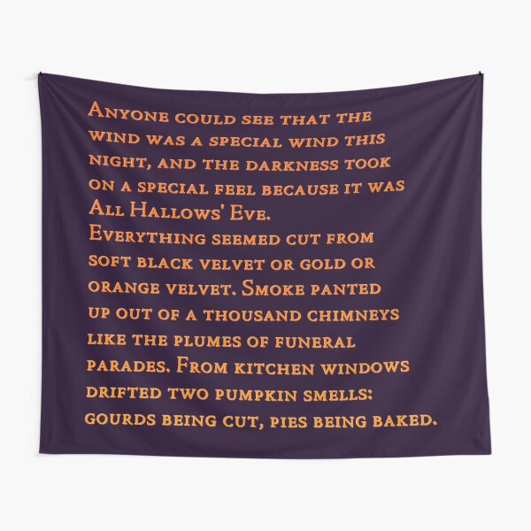 The Halloween Tree Tapestry