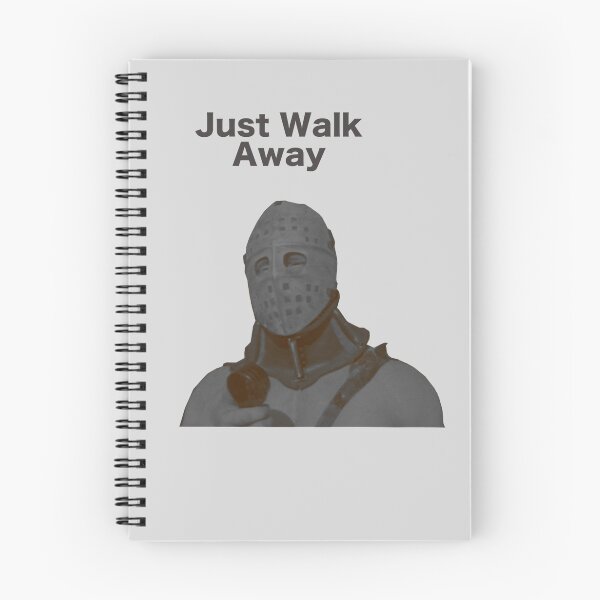 Item preview, Humongous - "Just Walk Away" - Road Warrior (Darker) designed and sold by meowdeer123.