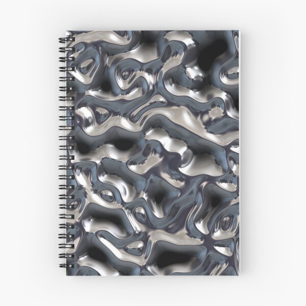 Item preview, Silver Liquid Metal Texture designed and sold by bloomingvine.