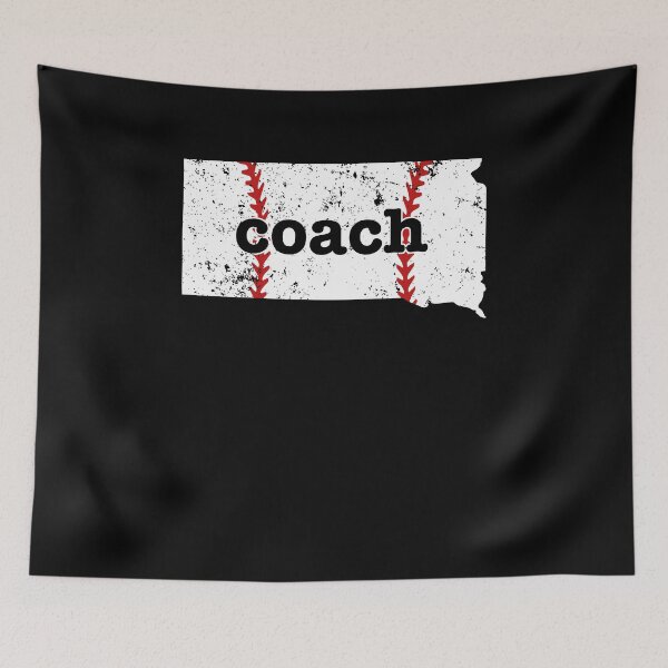 Artikelvorschau, Baseball-Trainer-Hemd South Dakota T Softball-Trainer-Hemd entworfen und verkauft von shoppzee.