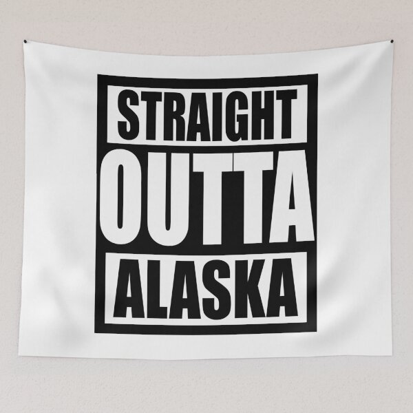 Item preview, Straight Outta Alaska TShirt designed and sold by Oles Bielienkyi.