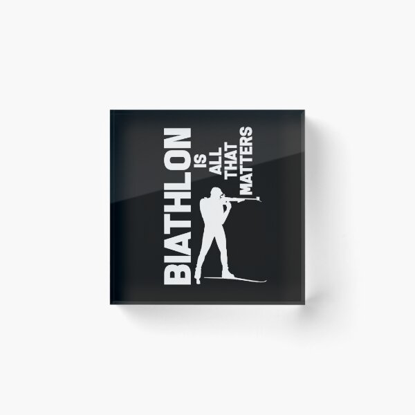 Item preview, Biathlon biathlete skiing shooting sport gift designed and sold by design2try.
