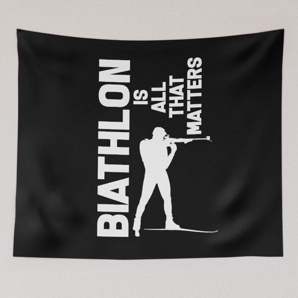 Item preview, Biathlon biathlete skiing shooting sport gift designed and sold by design2try.
