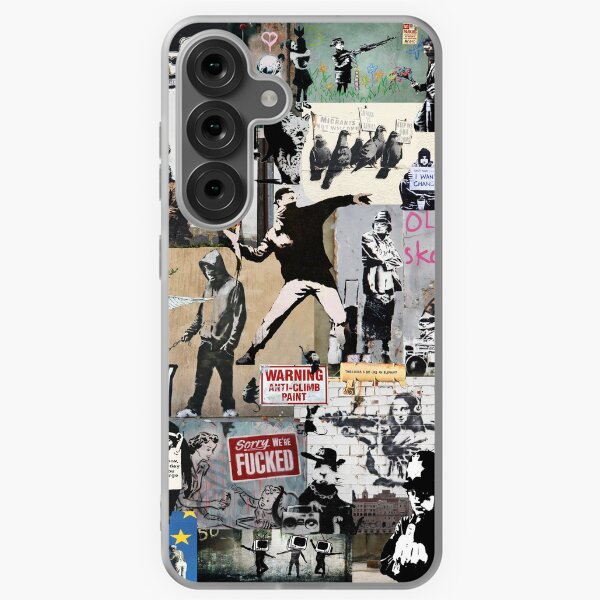 Item preview, Banksy Collage designed and sold by RafikCreations.