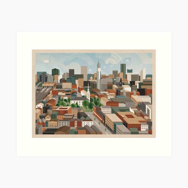 St Paul's & The City Art Print