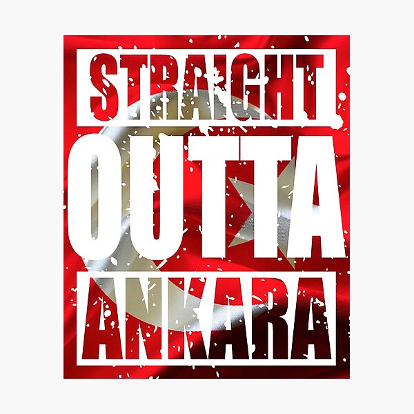 Item preview, Straight Outta Ankara TShirt designed and sold by Oles Bielienkyi.