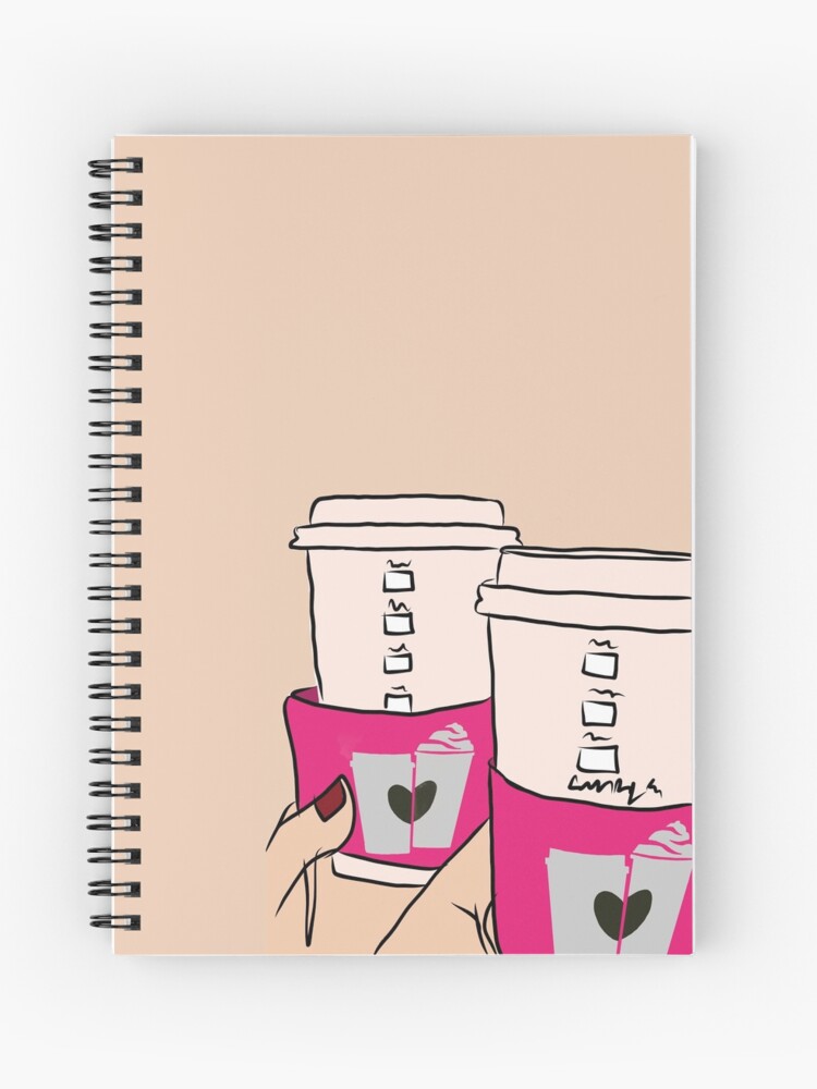 Cuaderno de espiral «Mejores amigas tazas de café» de beanydesigns |  Redbubble