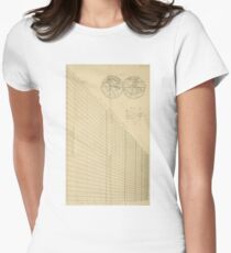Jérôme Lalande's Astronomie (1771) - Cartographic Calculations Women's Fitted T-Shirt