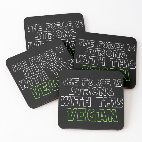 Item preview, The Force Is Strong With This Vegan designed and sold by SmartStyle.