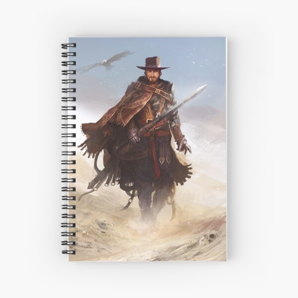 The Knight WIth No Name Spiral Notebook