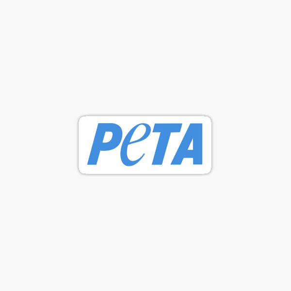 PETA People Eating Tasty Animals funny decal sticker car BUMPER vegetarian 