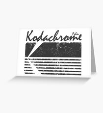 Kodak Kodachrome Greeting Card