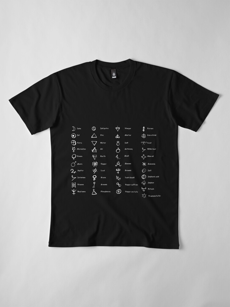 Alternate view of Alchemy elements Premium T-Shirt