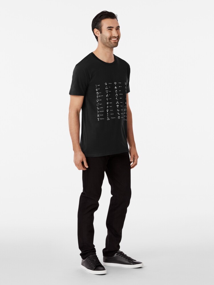 Alternate view of Alchemy elements Premium T-Shirt