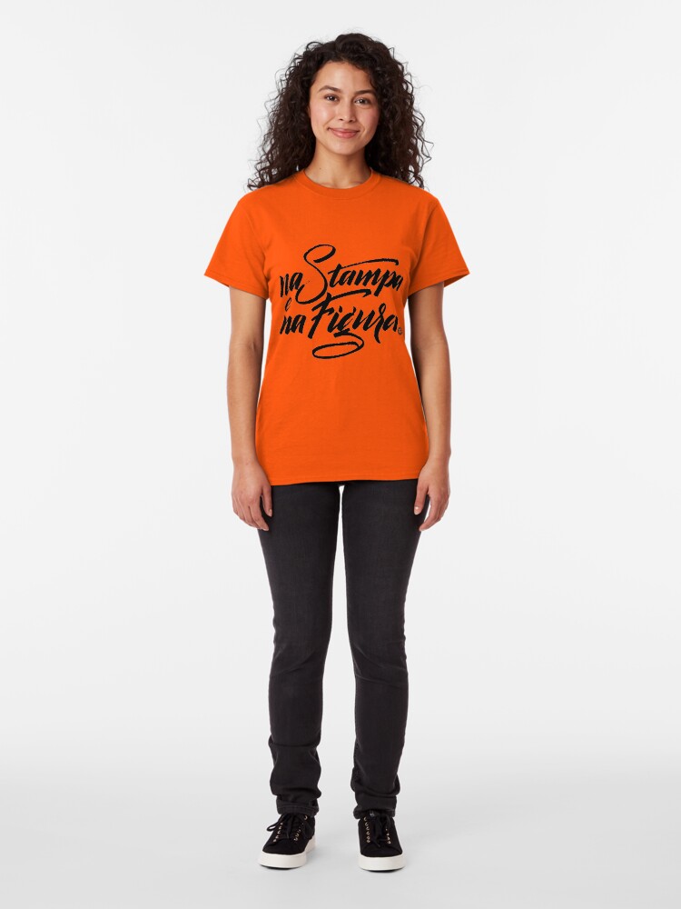 Alternate view of Na stampa e na figura - #siculigrafia Classic T-Shirt