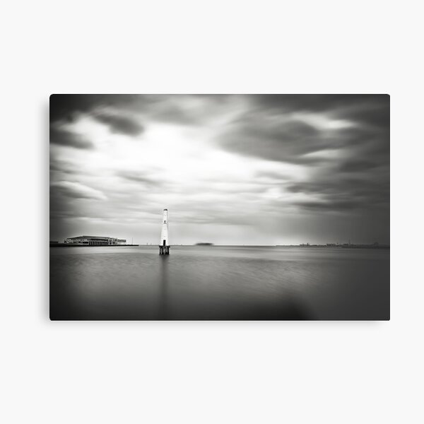 Port Melbourne Lighthouse Metal Print