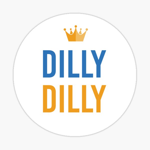 DILLY PHILLY Sticker for Sale by MrKayDeeBee