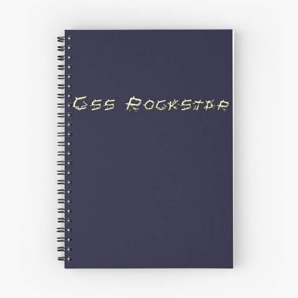 Aperçu de l'œuvre CSS Rockstar créée et vendue par sundburgdesign.