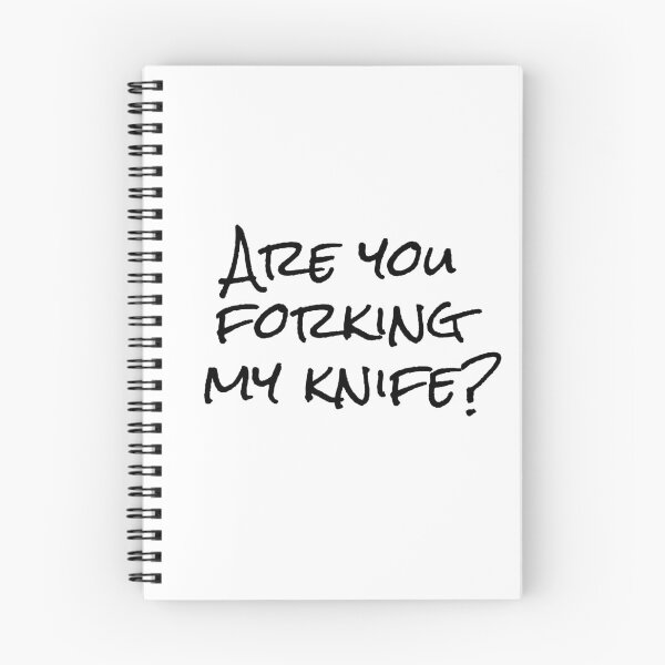 Item preview, Are you forking my knife? designed and sold by Euskadaz.