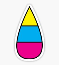 Acrilik DROP logo Sticker