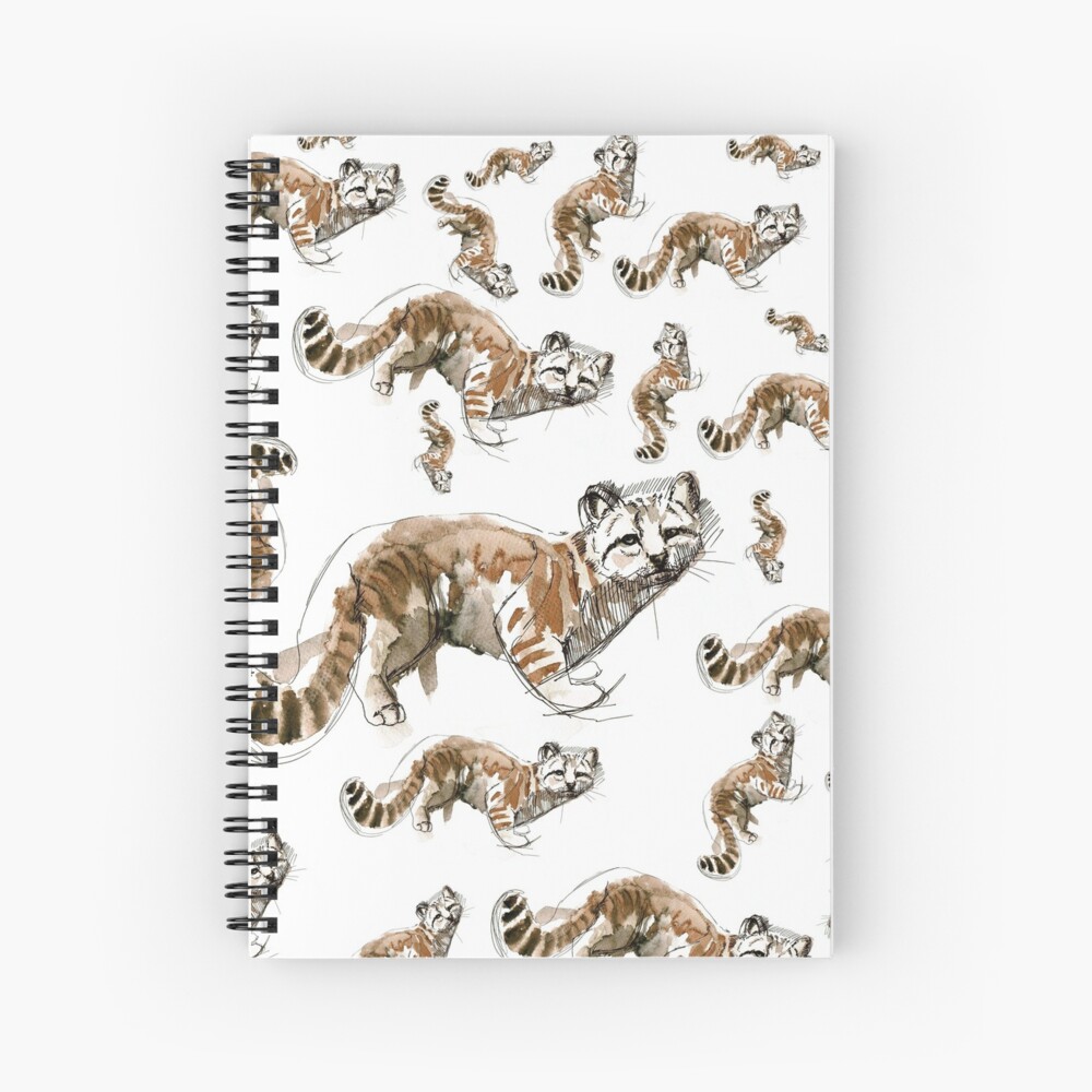 Gato andino (AGA) Cuaderno de espiral