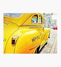 Taxi Photographic Print