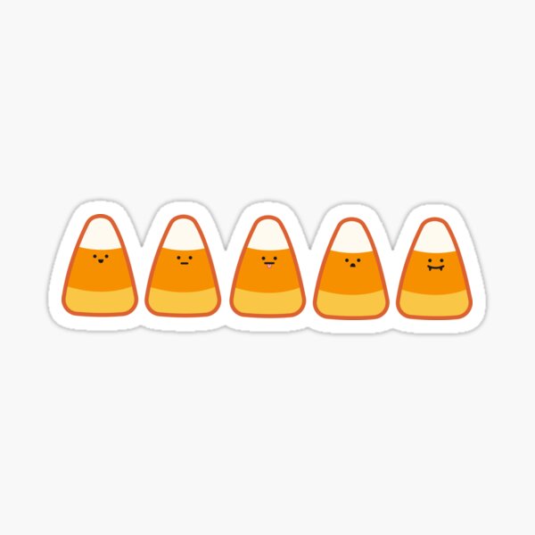 Candy Corn Gang Sticker