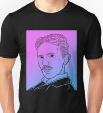 Nikola Tesla Vaporwave Pastel Goth Aesthetic Unisex T-Shirt