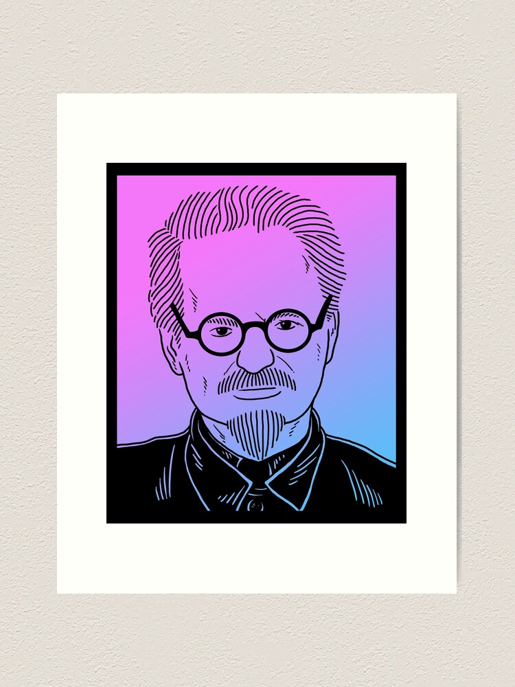Vaporwave Leon Trotsky T-Shirt - Asthetic Pastel Goth Vaporwave Leon Trotsky T-Shirt - Asthetic Pastel Goth
