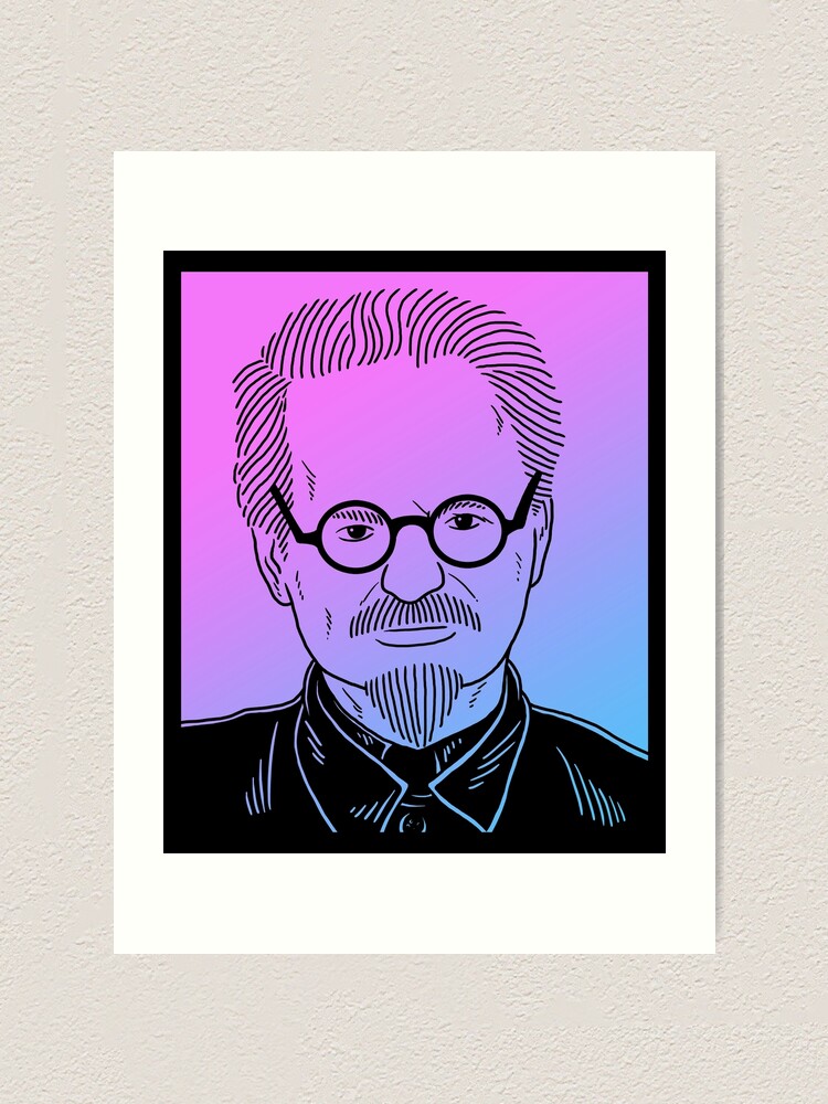 Vaporwave Leon Trotsky T-Shirt - Asthetic Pastel Goth Vaporwave Leon Trotsky T-Shirt - Asthetic Pastel Goth