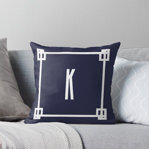 Aperçu de l'œuvre Initiale Art Déco "K" créée et vendue par kierkegaard.