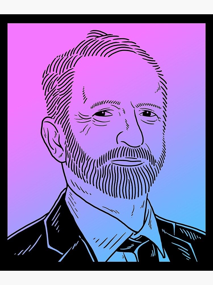 Jeremy Corbyn Vaporwave Pastel Goth Aesthetic Greeting Card By