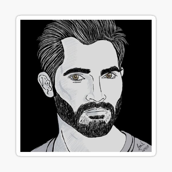 Tyler Hoechlin Image Face Sticker