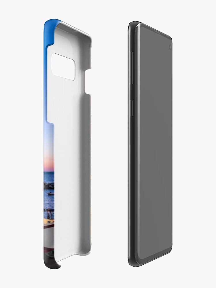 Alternate view of Sunset by the Seaside Case & Skin for Samsung Galaxy