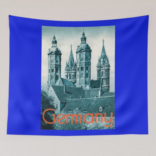 Item preview, Germany Travel Poster designed and sold by ExpressingSelf.