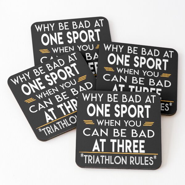 Item preview, Why be Bad At One Sport When You Can Be Bad At Three - Triathlon designed and sold by SmartStyle.