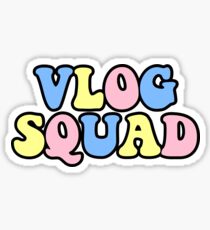 Pegatina versión gucci de vlog squads merch